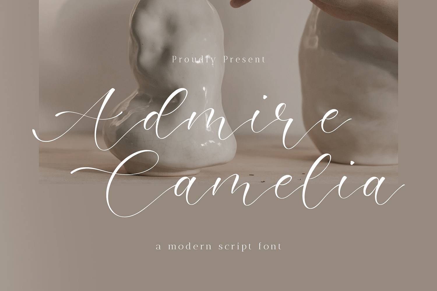 Admire Camelia Font sample