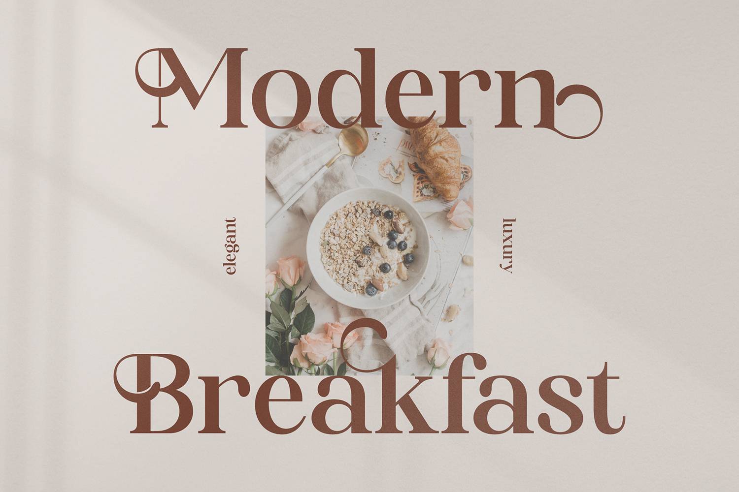 Adoha Font sample
