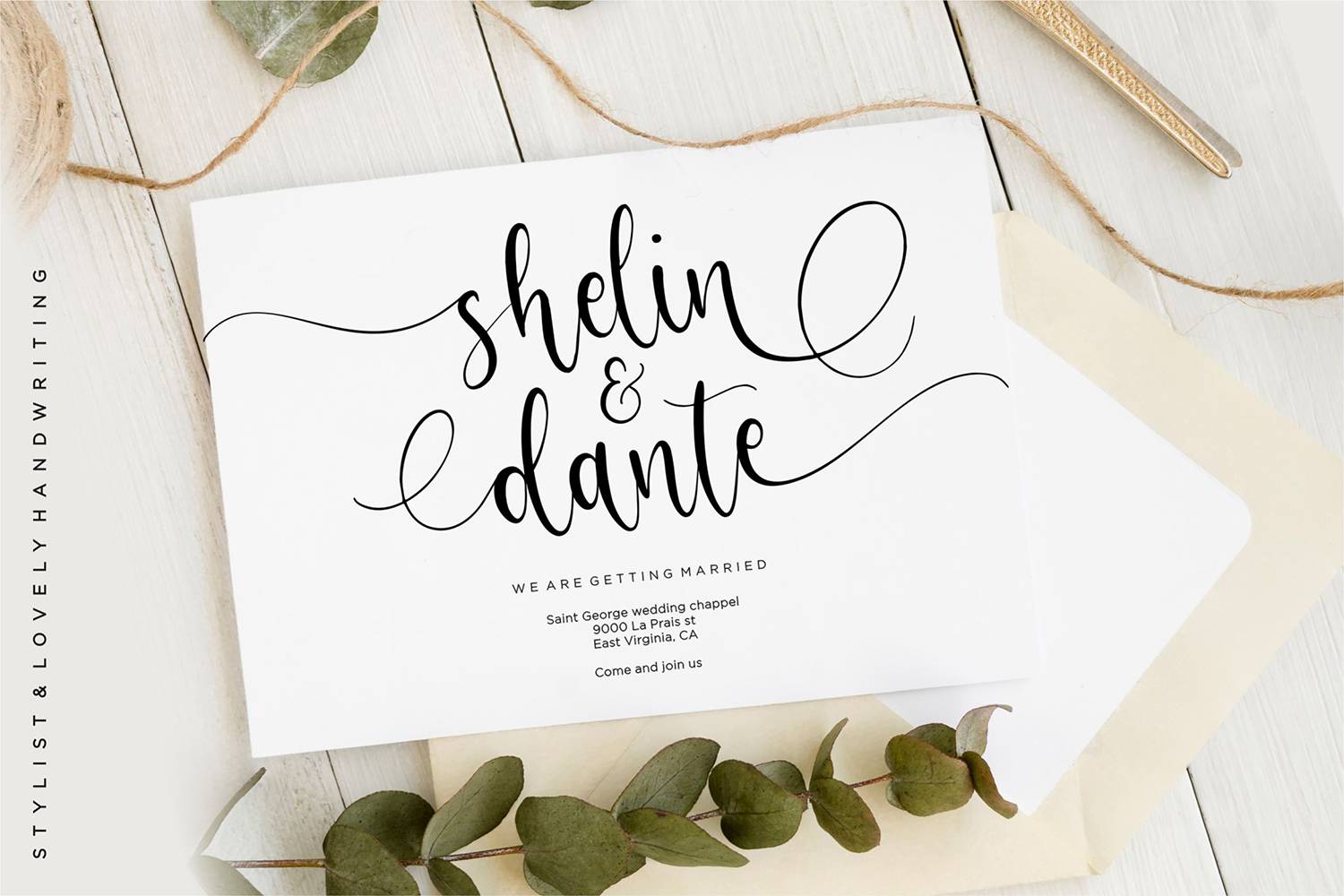 Adrielle Font sample