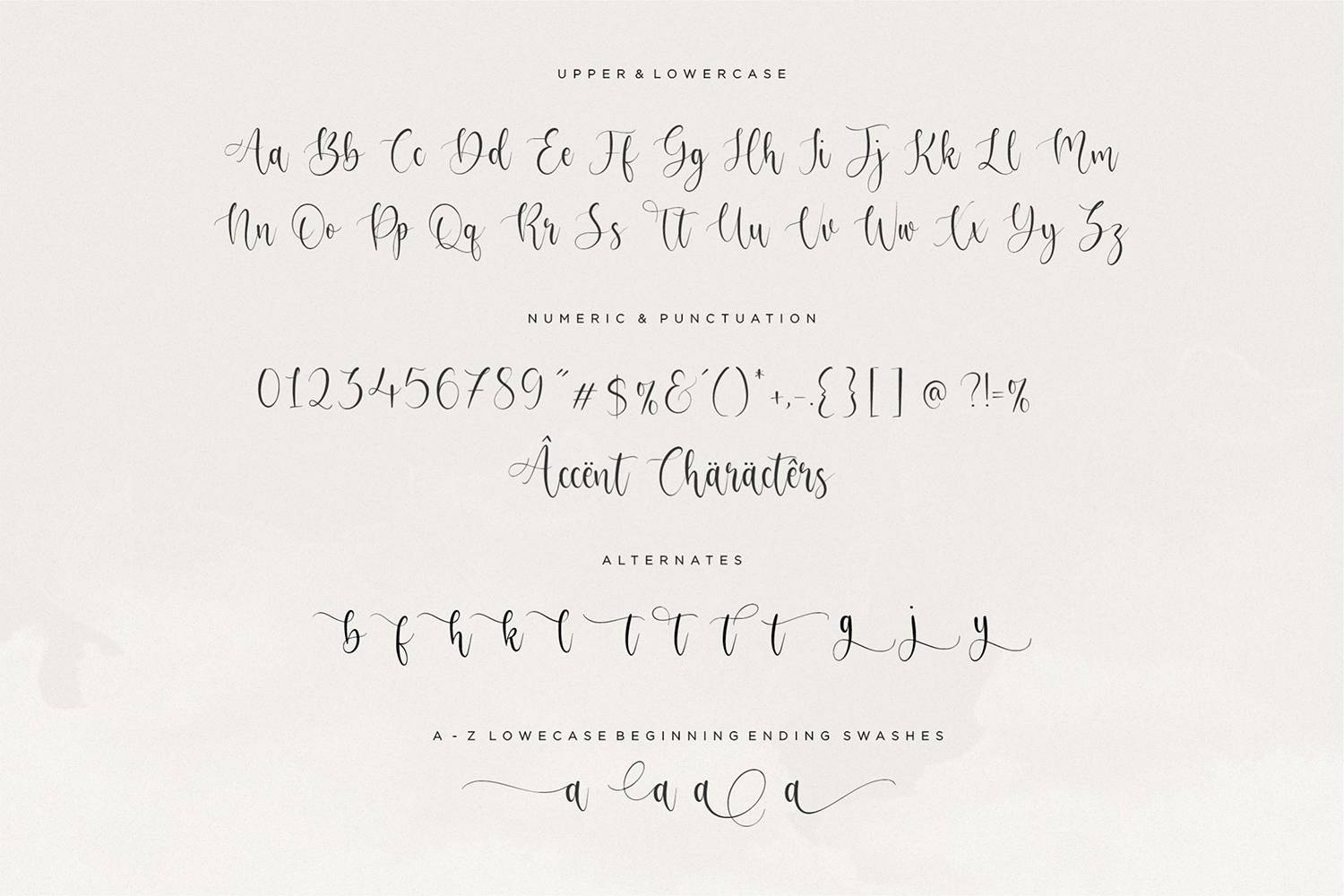 Adrielle Font sample