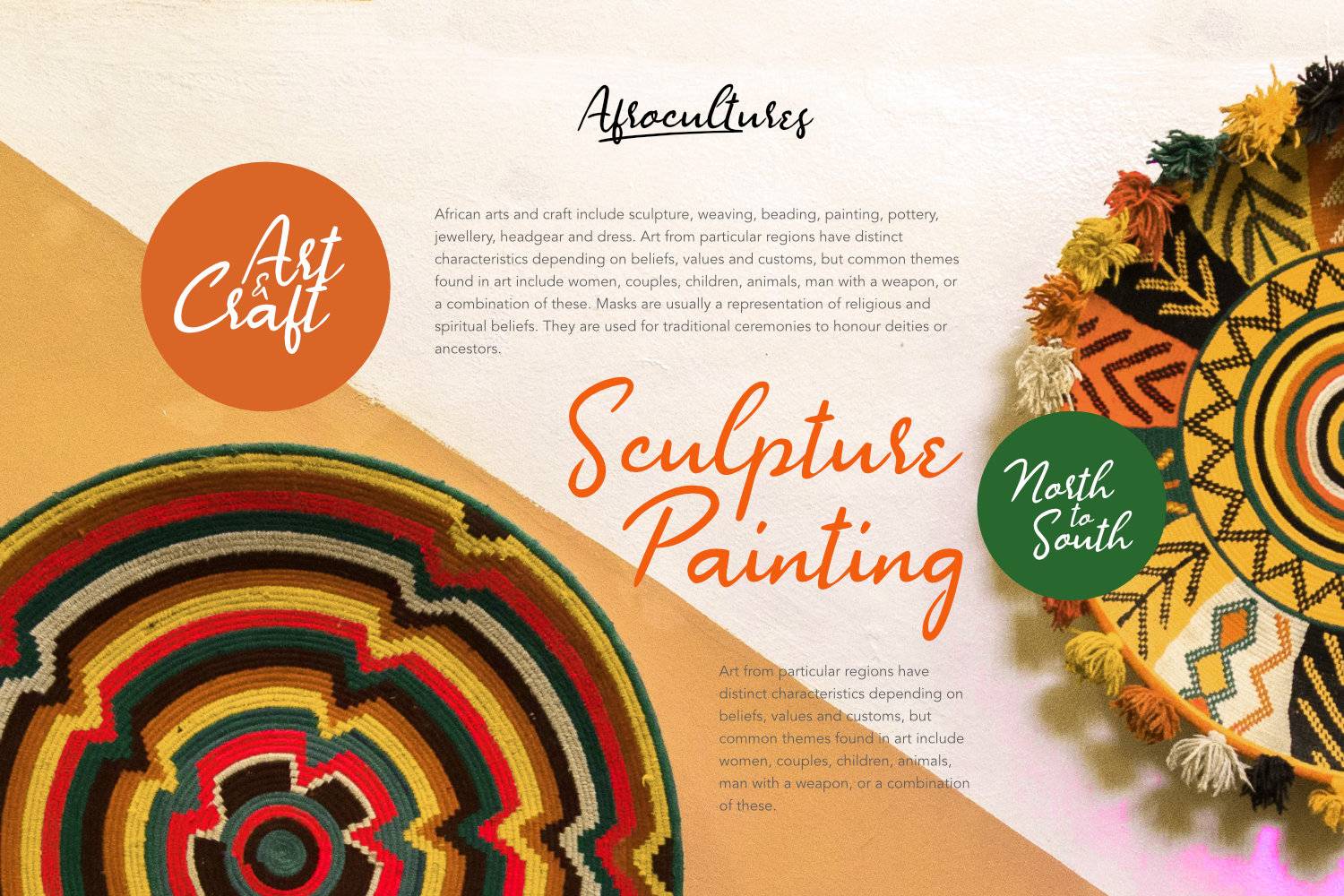 Afrocultures Font sample