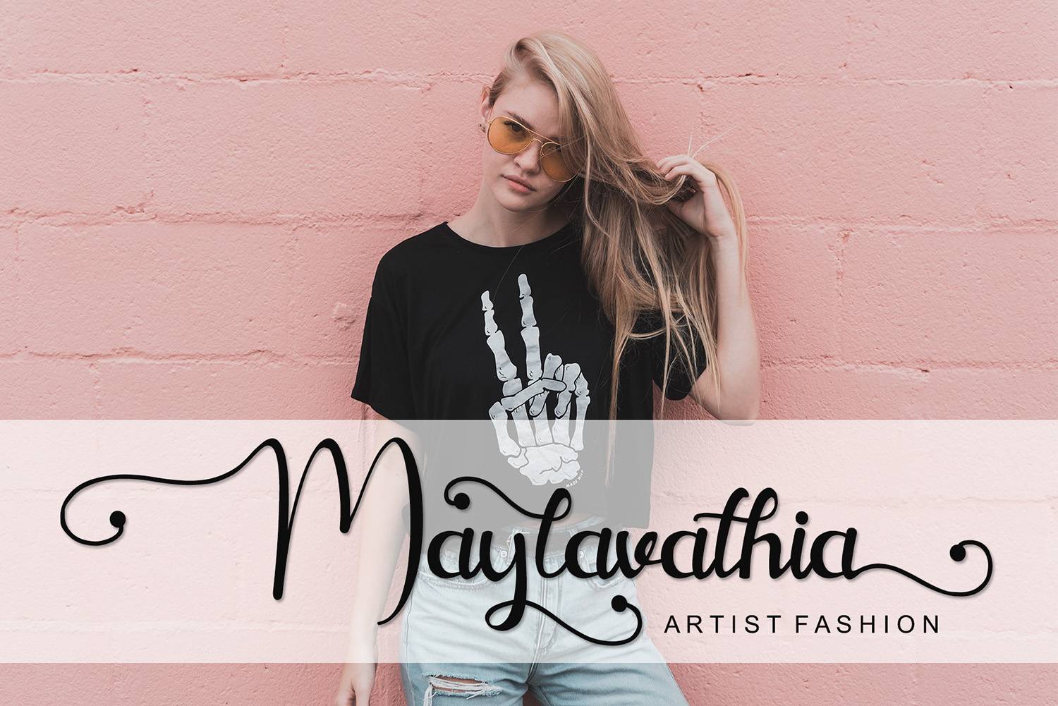 Agathis Font sample