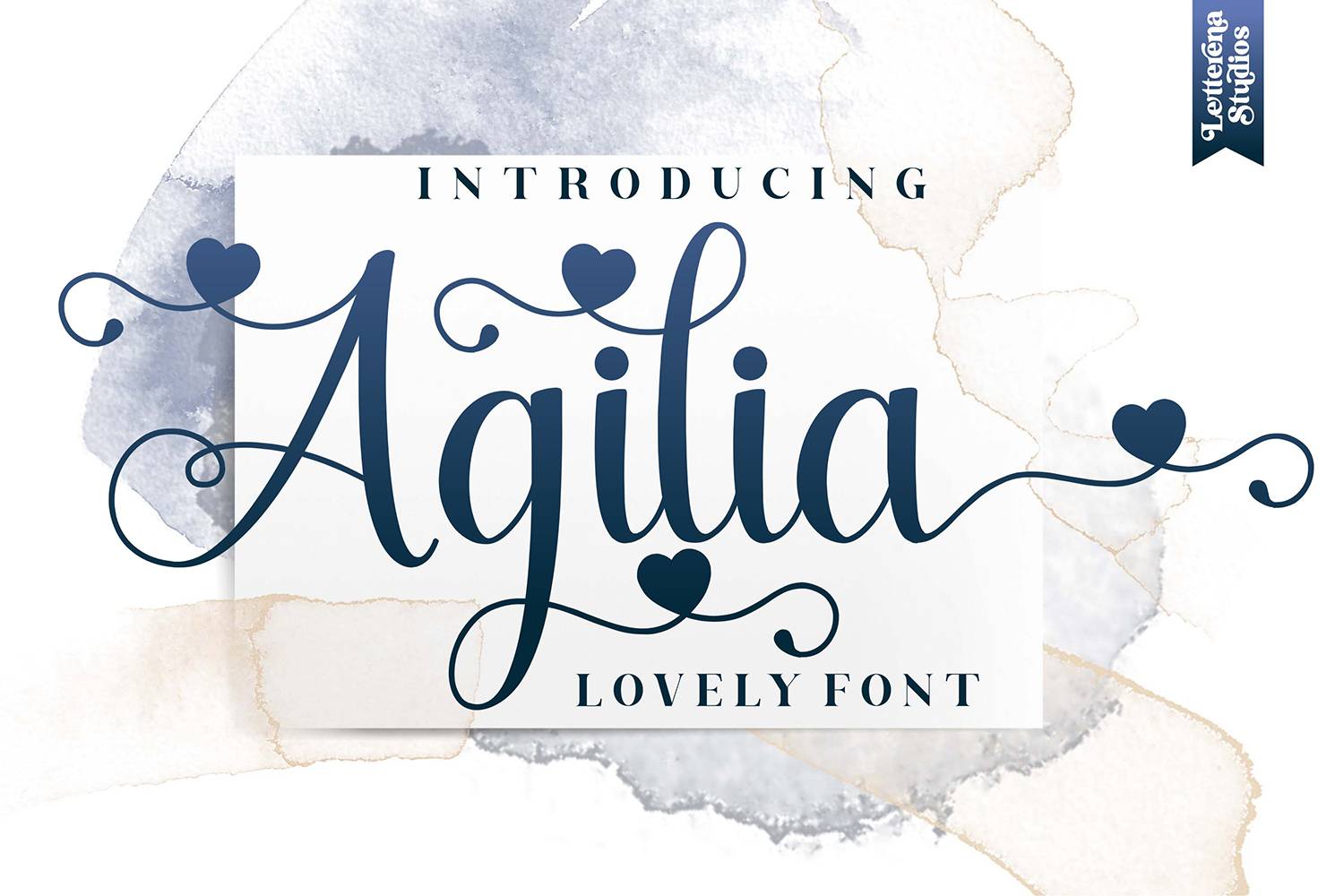 Agilia Font sample