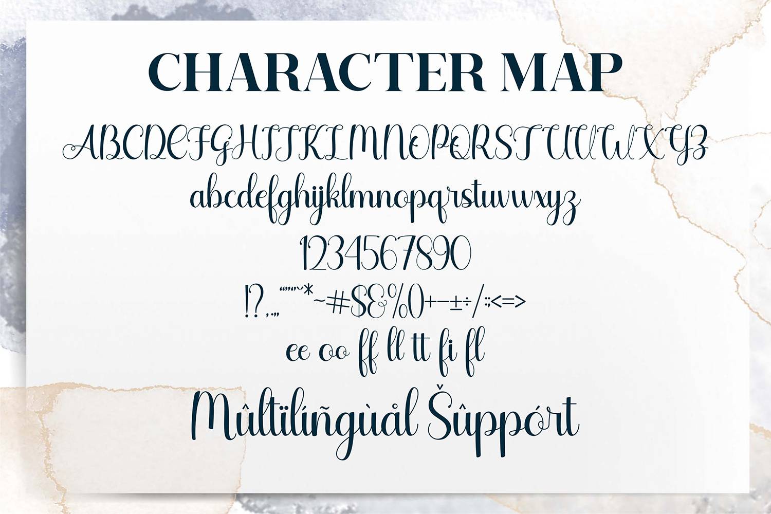 Agilia Font sample