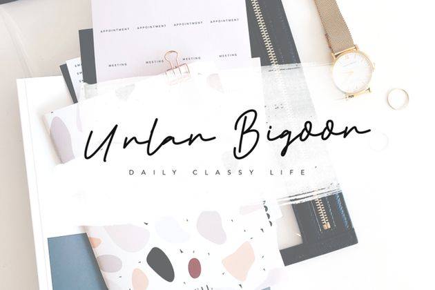 Aintonio Handwriting Script Font sample