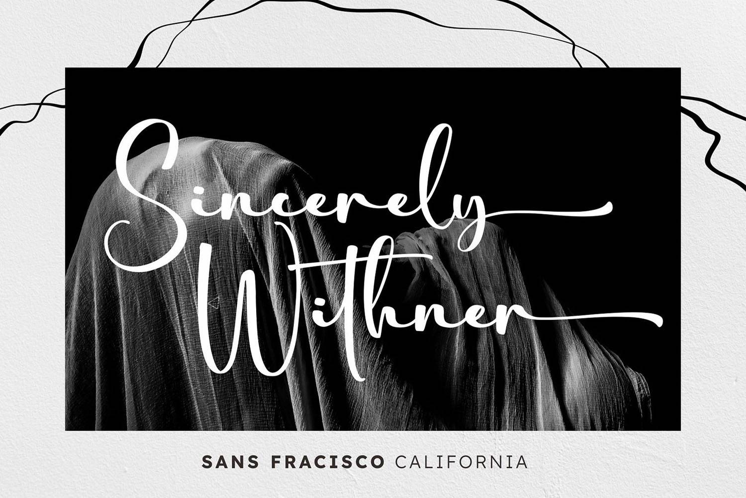 Airstone Script Font sample