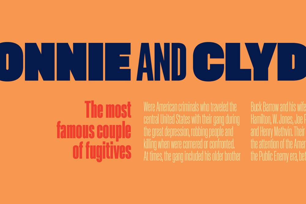 Akkordeon Font Family Demo sample