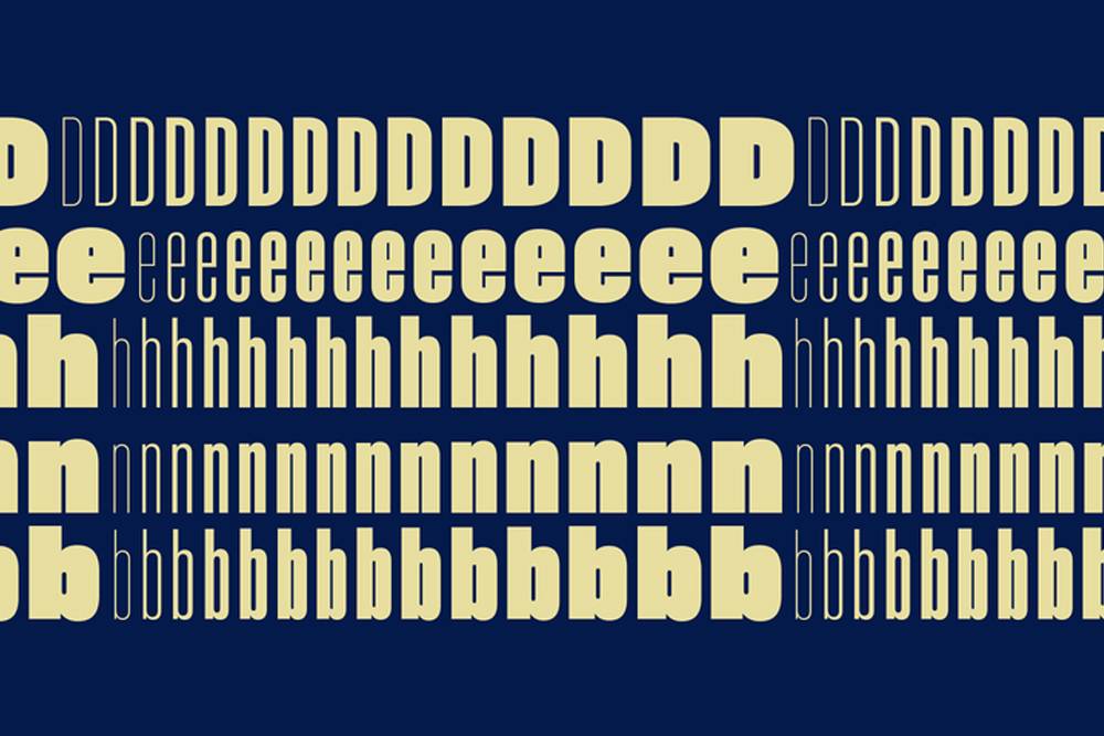 Akkordeon Font Family Demo sample