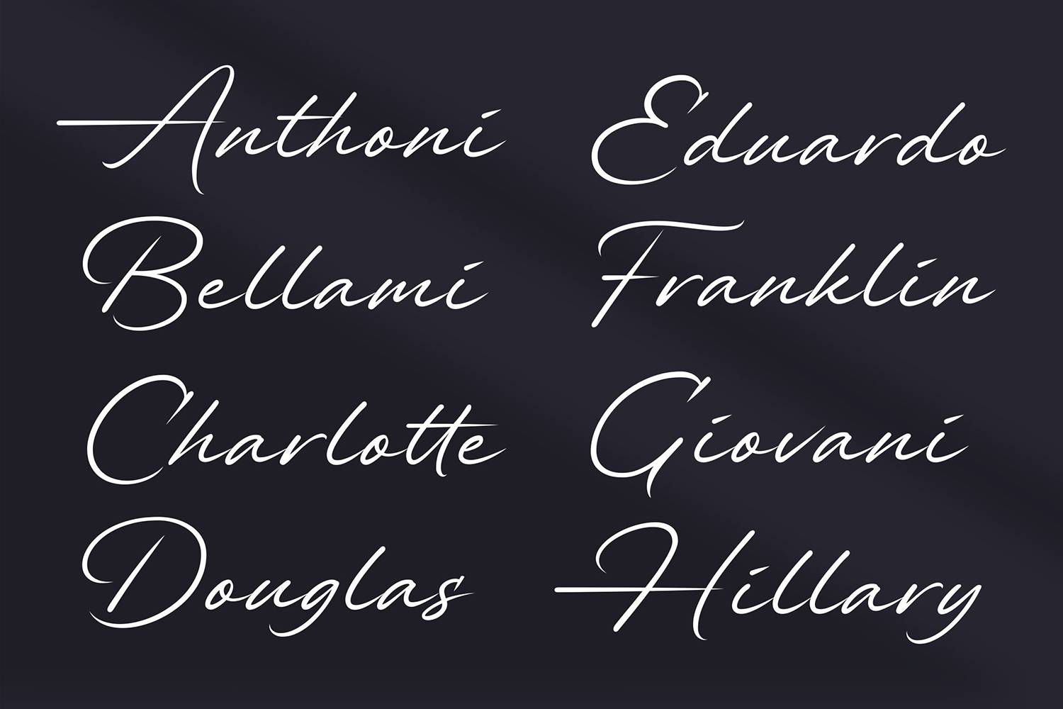 Alander Font sample