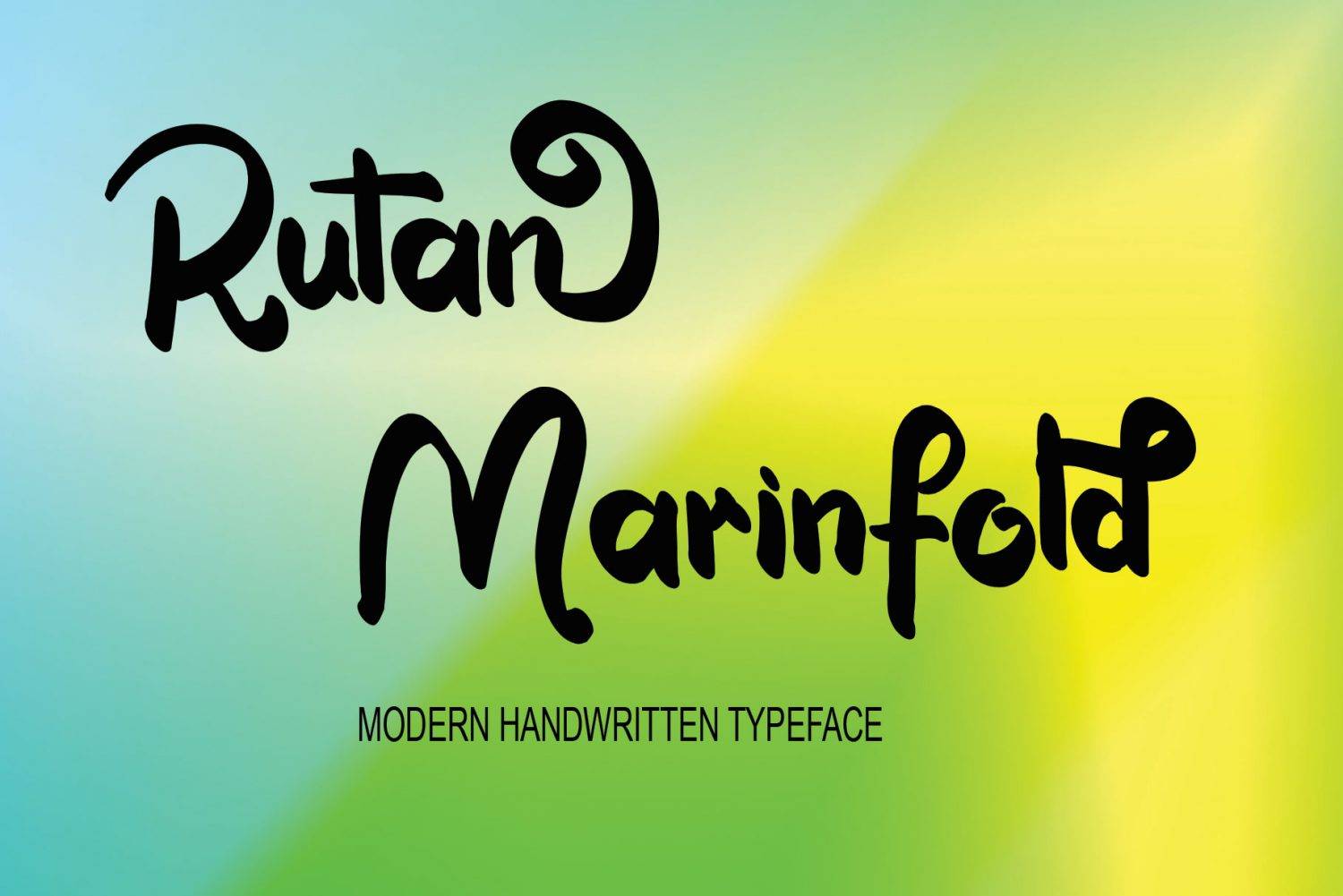 Alexander Font sample