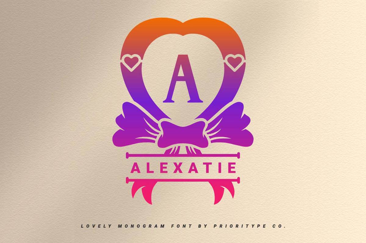 Alexatie Font sample