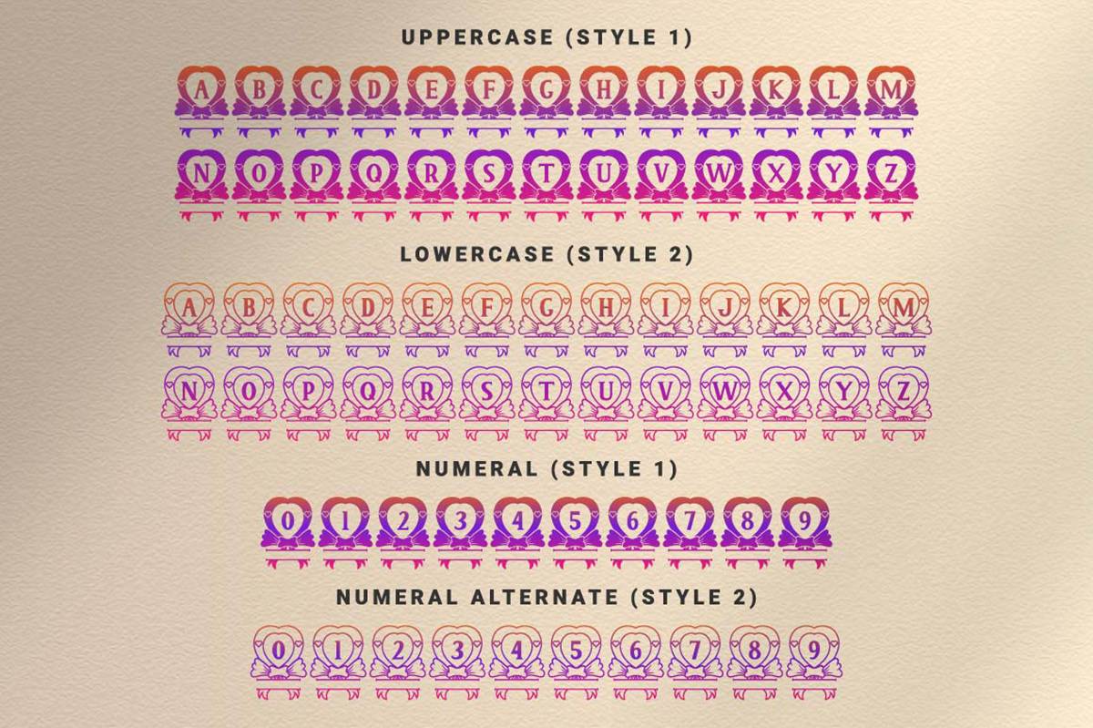 Alexatie Font sample