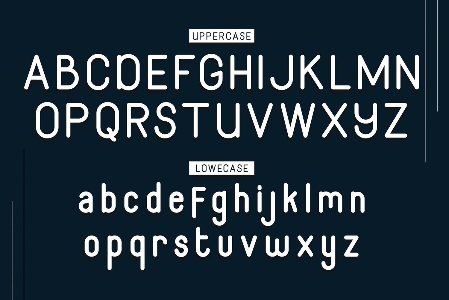Algeko Font sample
