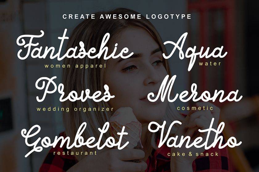 Alifia Font sample