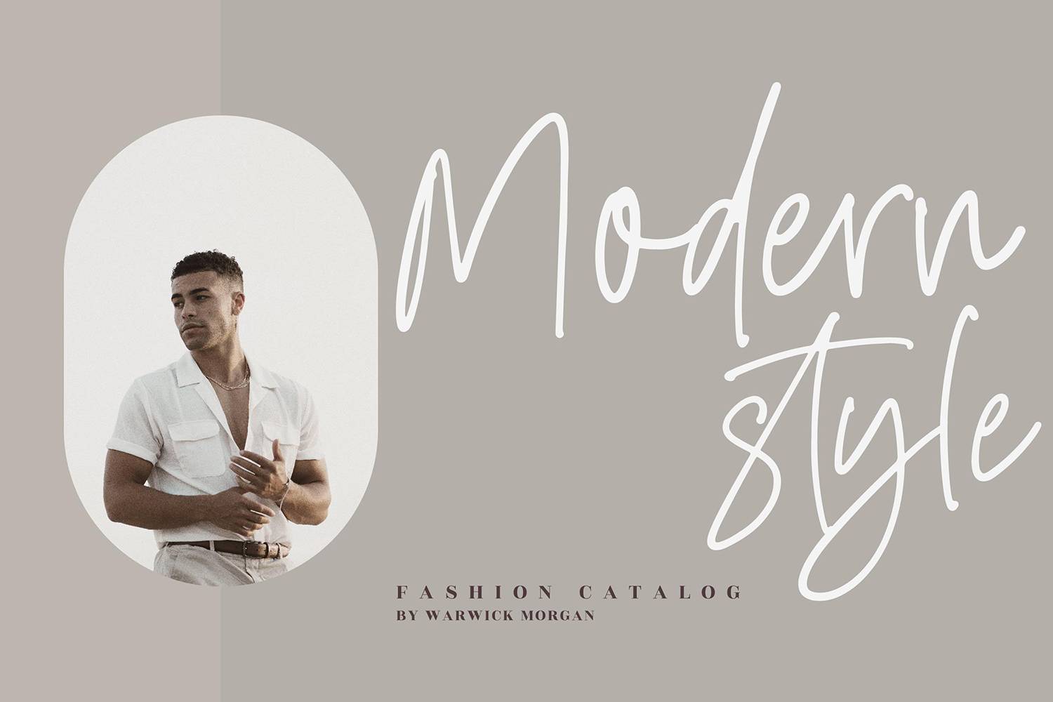 Alistonde Font sample