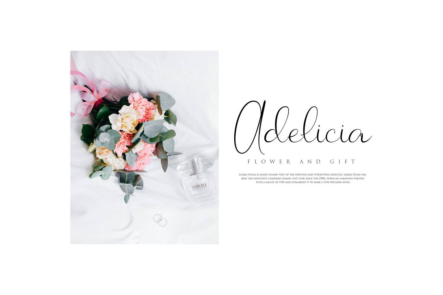 Allagia Font sample