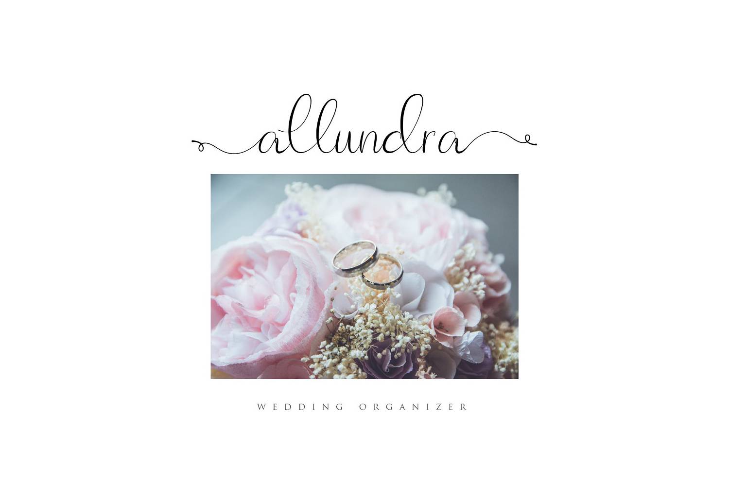 Allagia Font sample