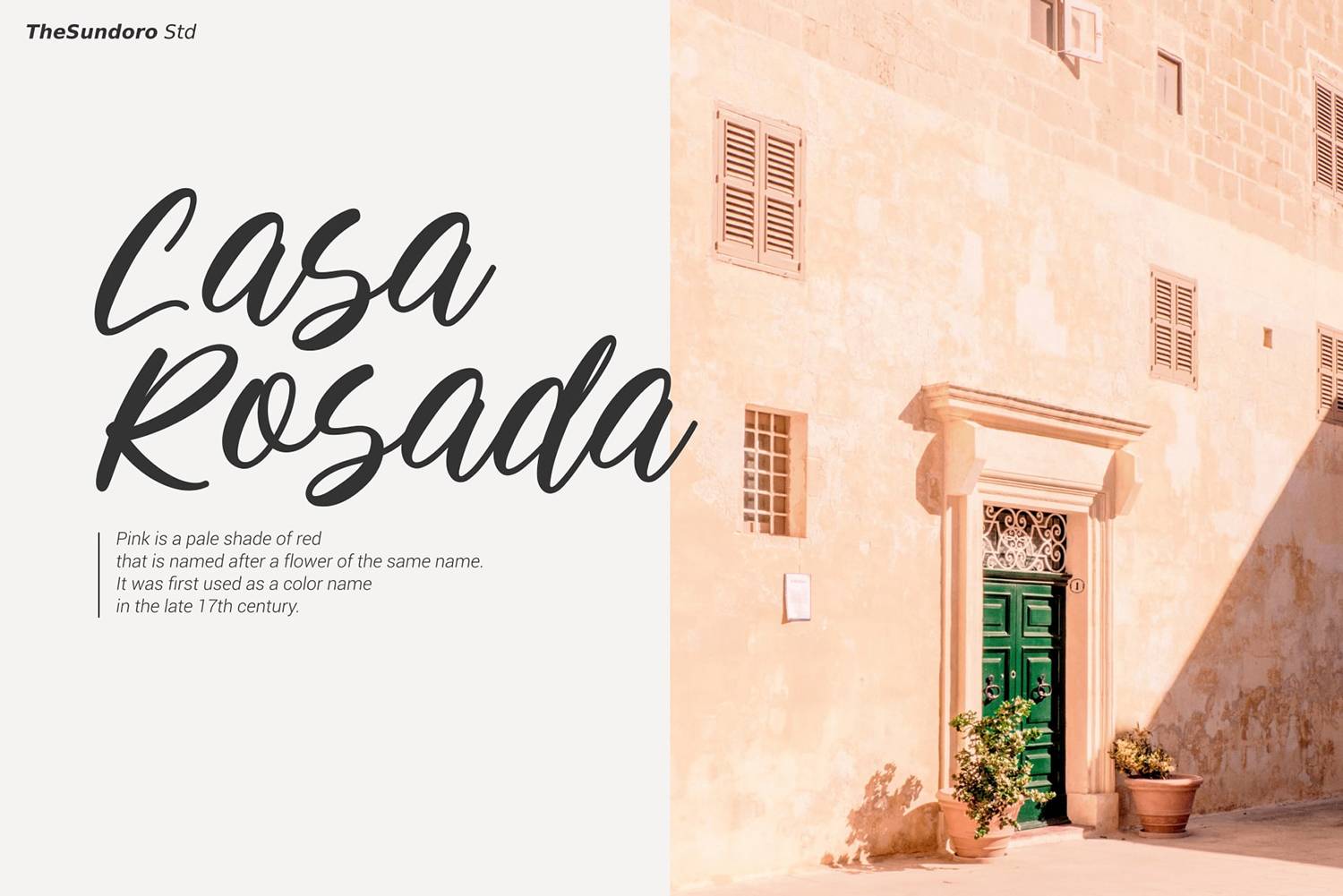 Allietta Font sample