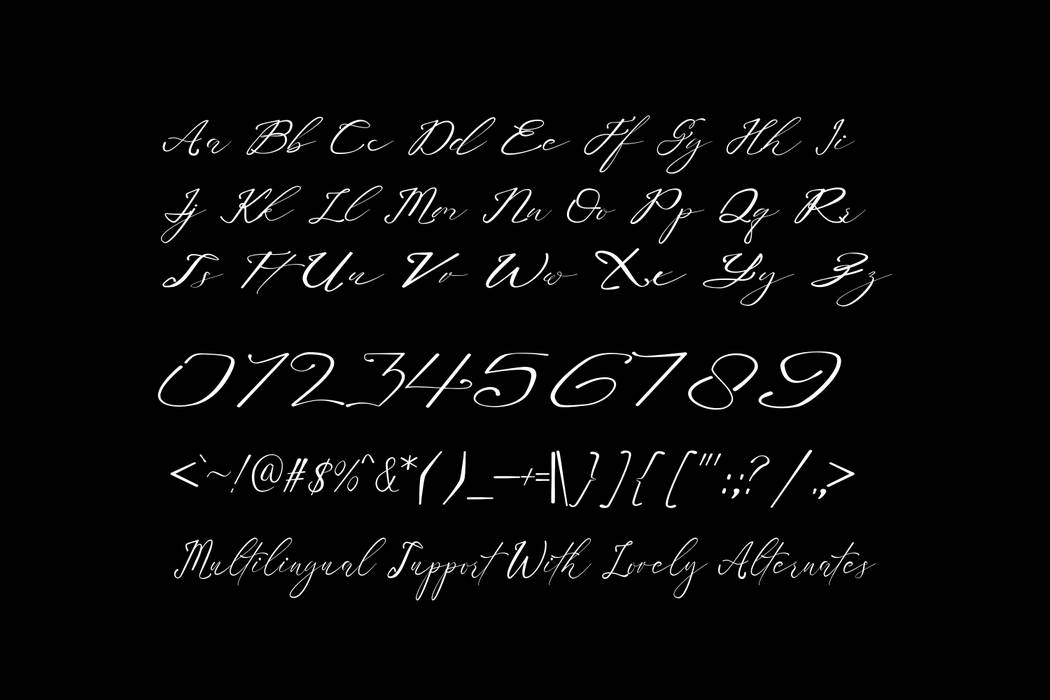 Almaira Font sample