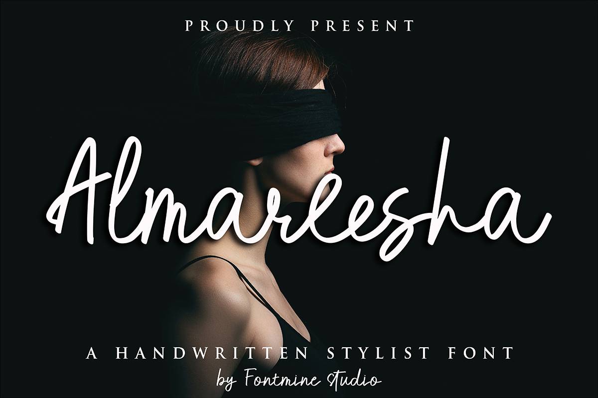 Almareesha Font sample
