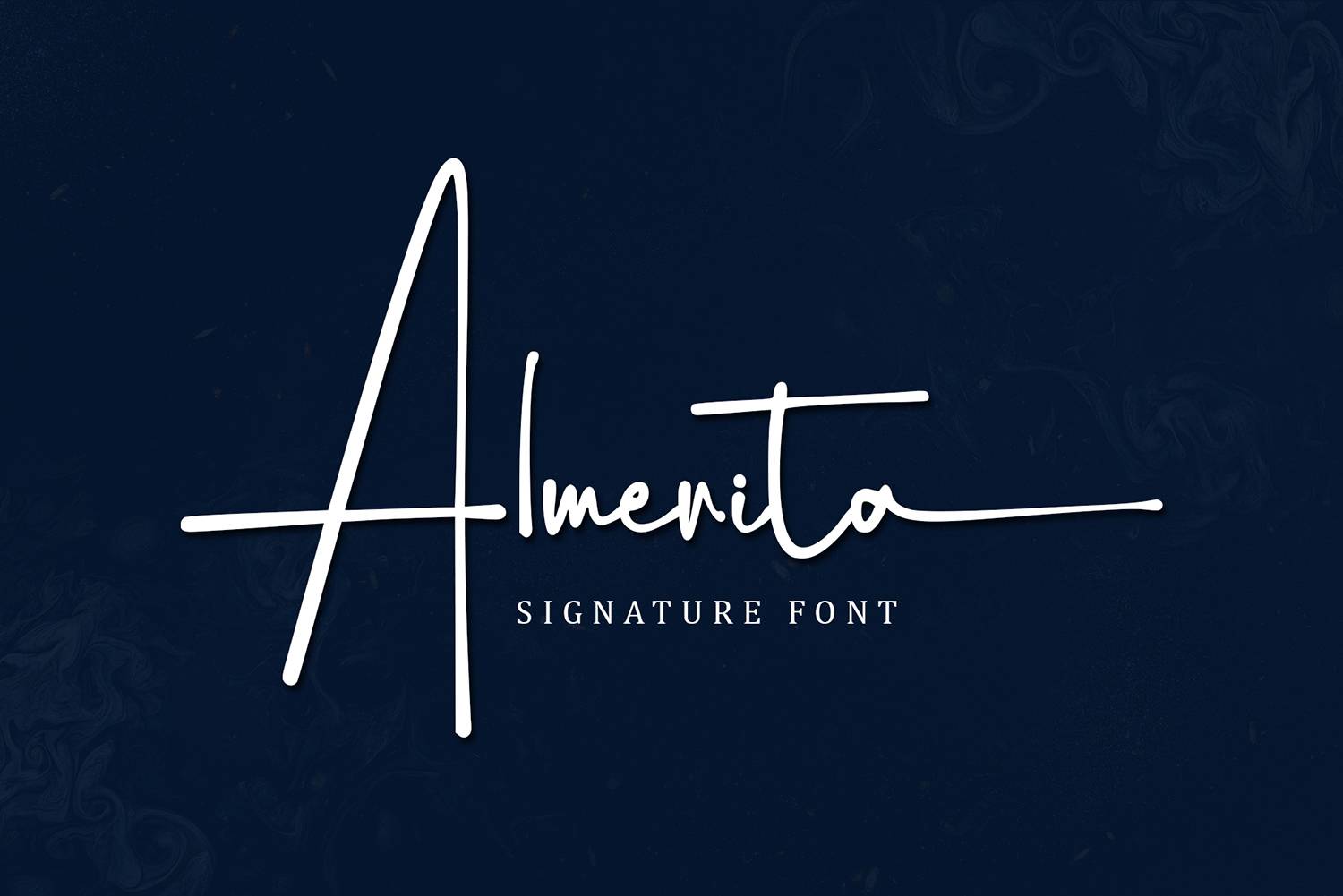 Almerita Font sample