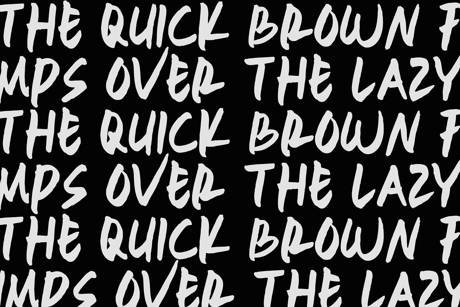 Aloska Font sample