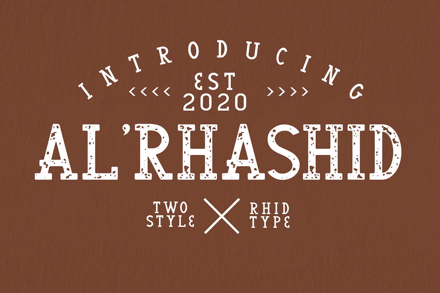 Al’rhashid Font sample