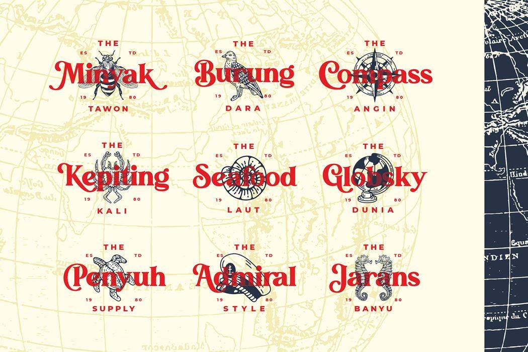 Alstoria Font sample