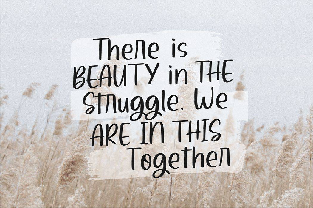 Alysagirl Font sample