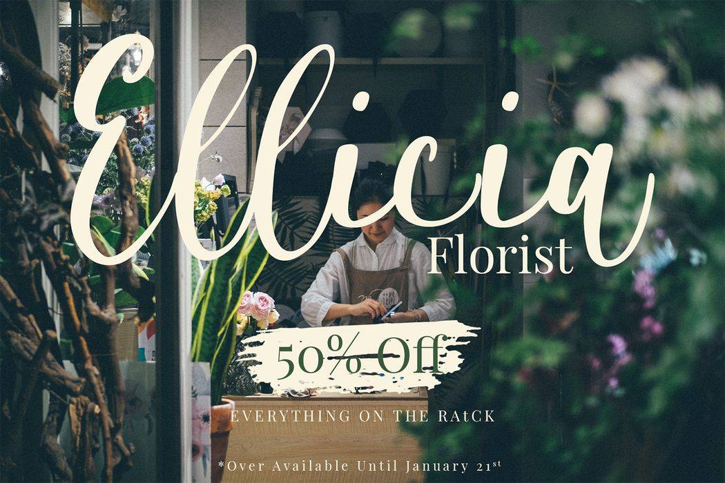 Alyssa Calligraphy Font sample
