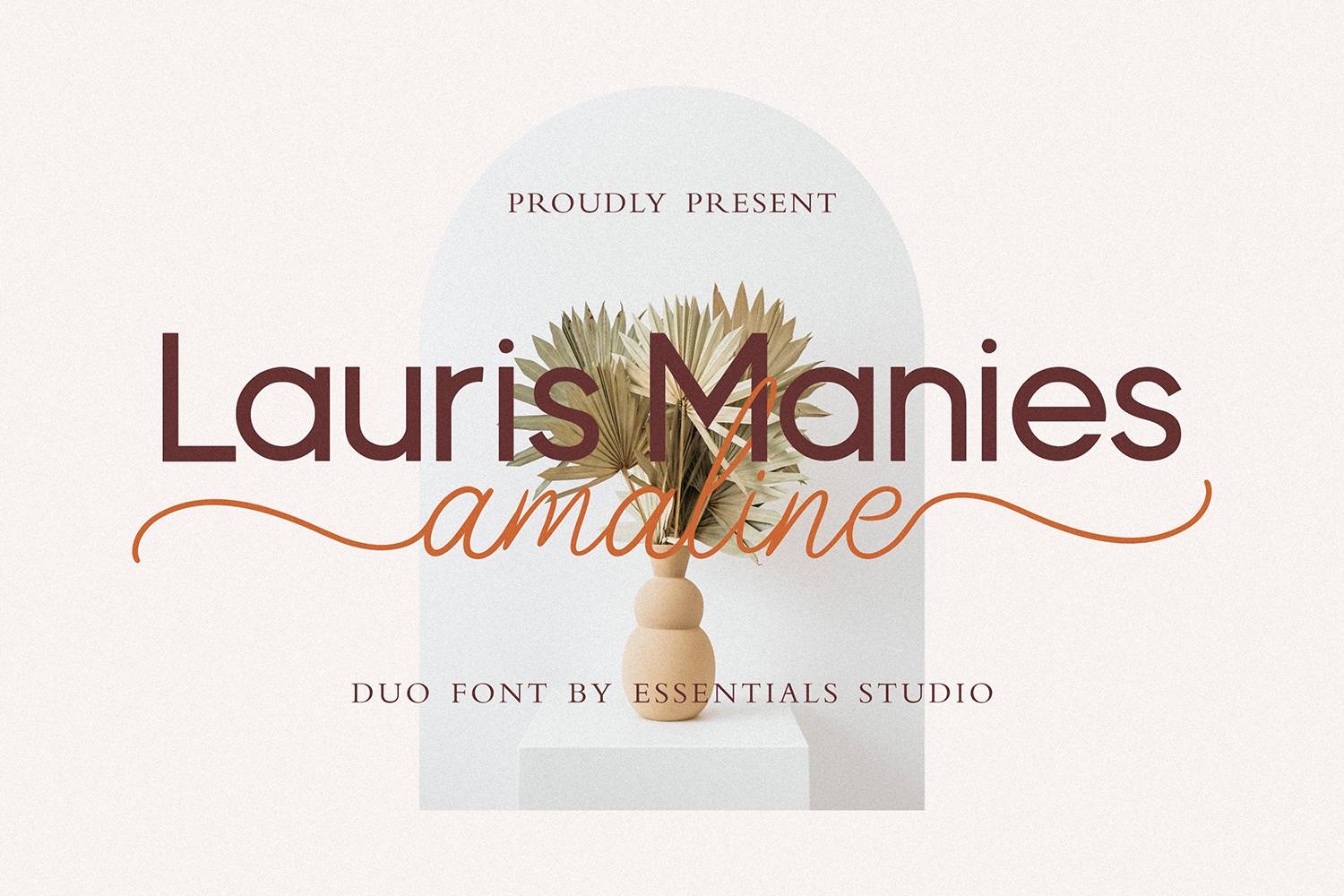 Amaline Font sample