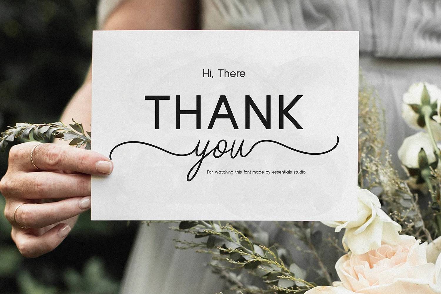 Amaline Font sample