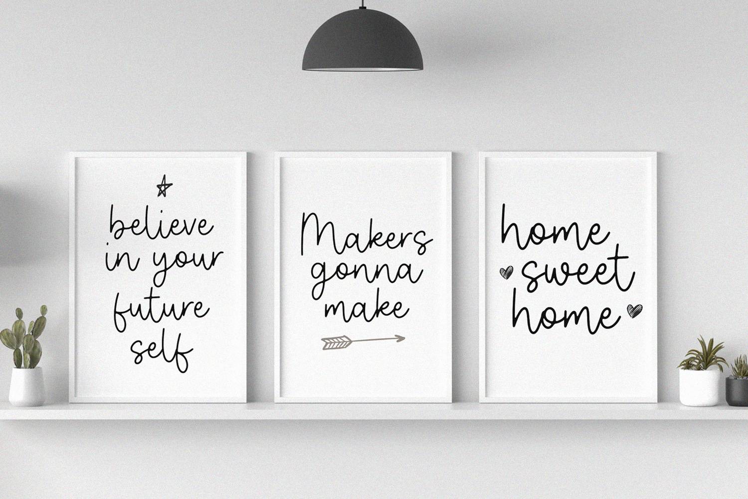 Amberstone Font sample