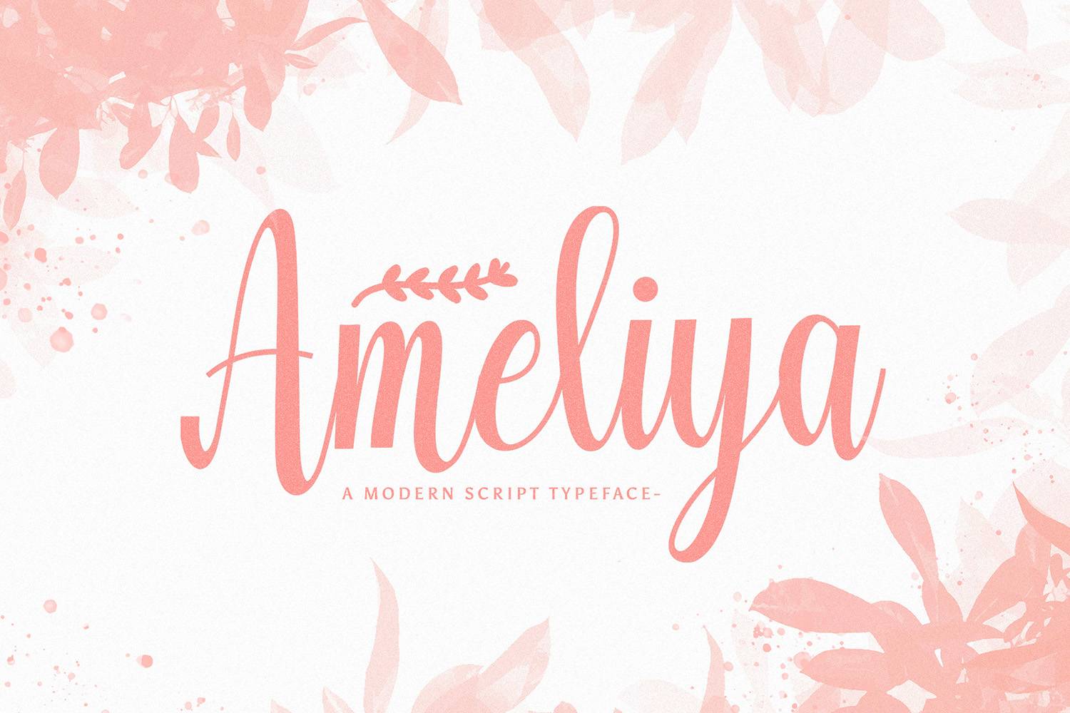Amelya Font sample