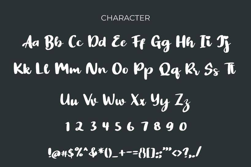 Amilo Font sample