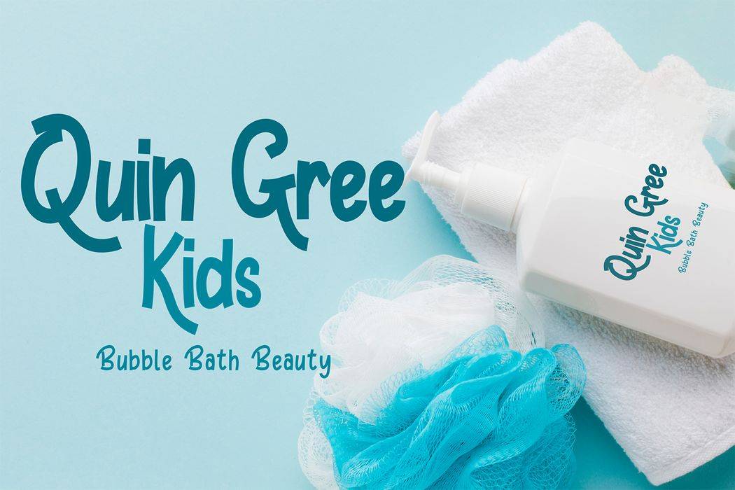 Amina Reska Font sample