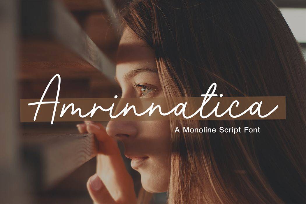 Amrinnatica Font sample