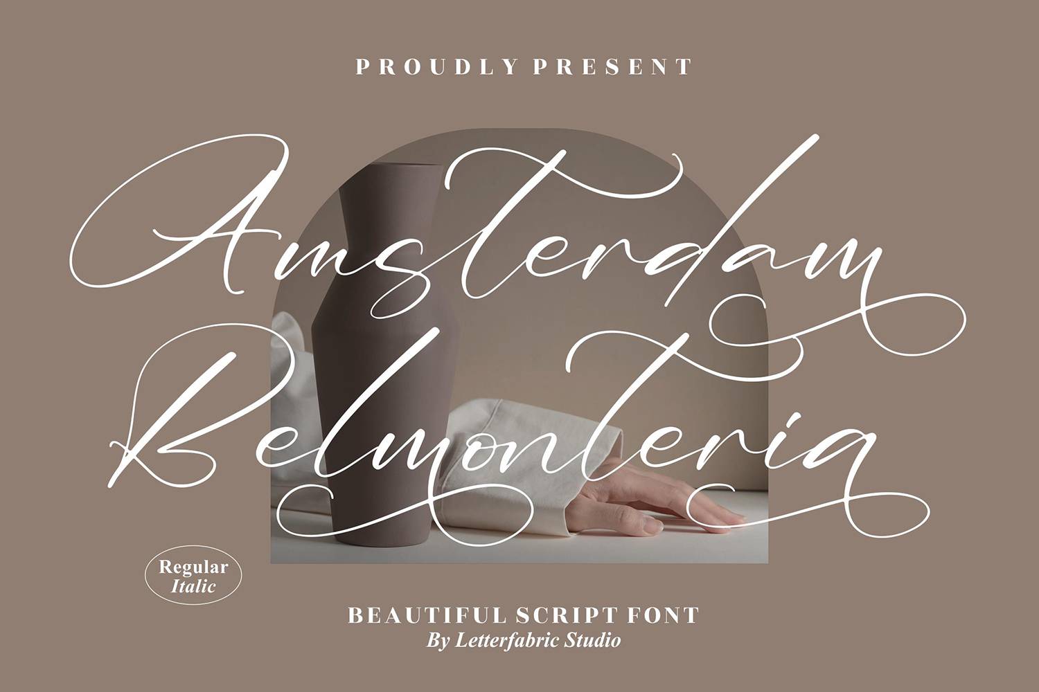 Amsterdam Belmonteria Font sample