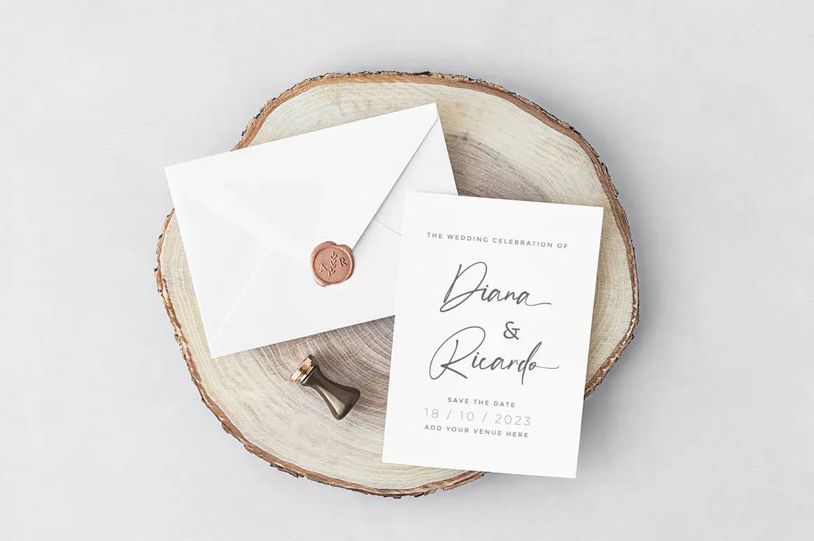 Anamortee Modern Calligraphy Font sample