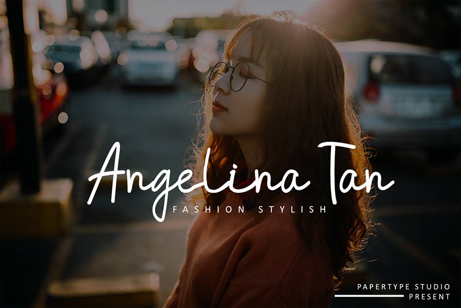Anasthasia Handlettering Script Font sample