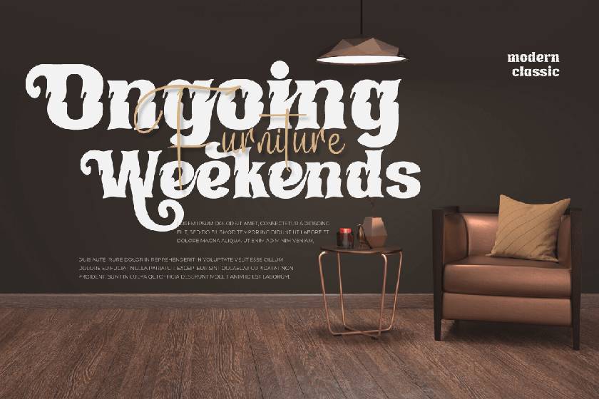 Anbenduk Font sample