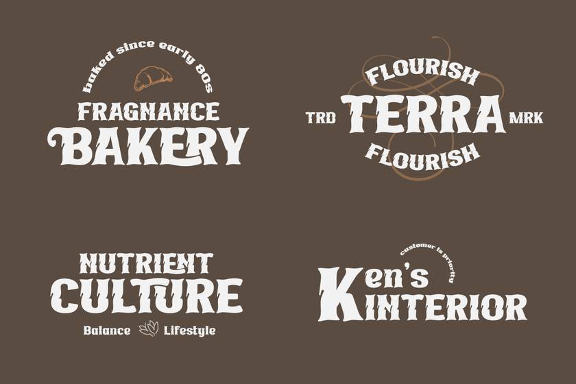Anbenduk Font sample