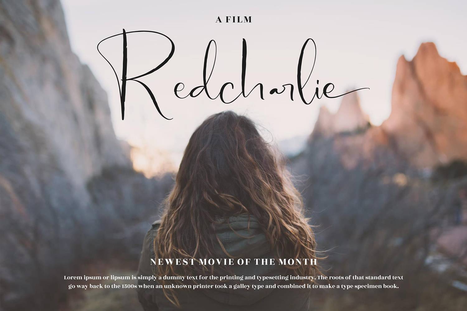 Andalusia Signature Font sample