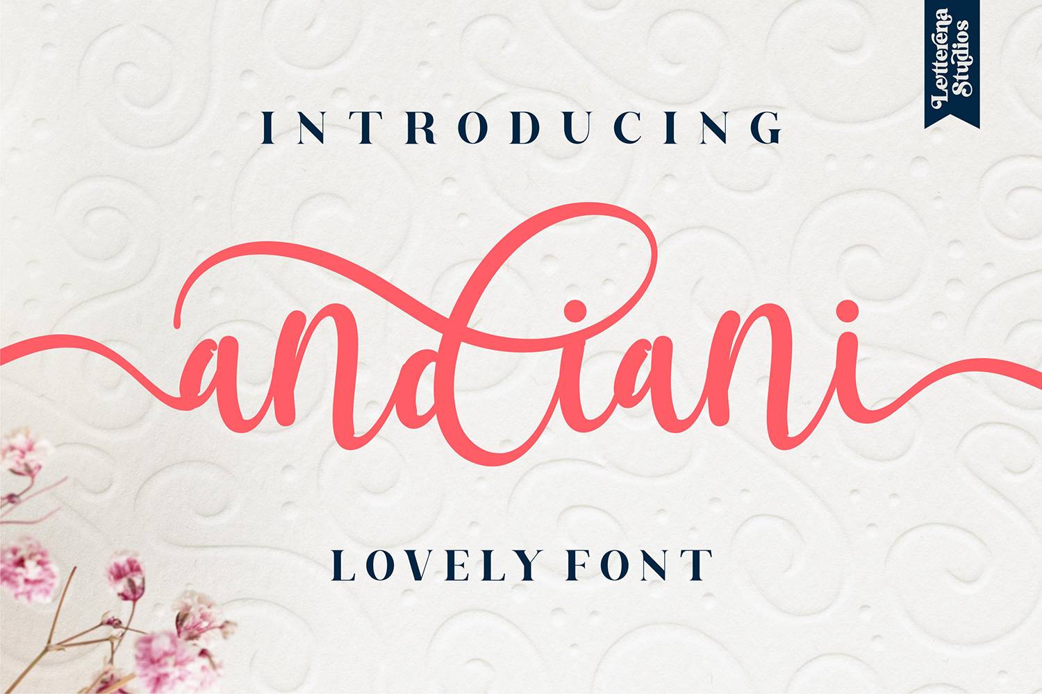 Andiani Font sample