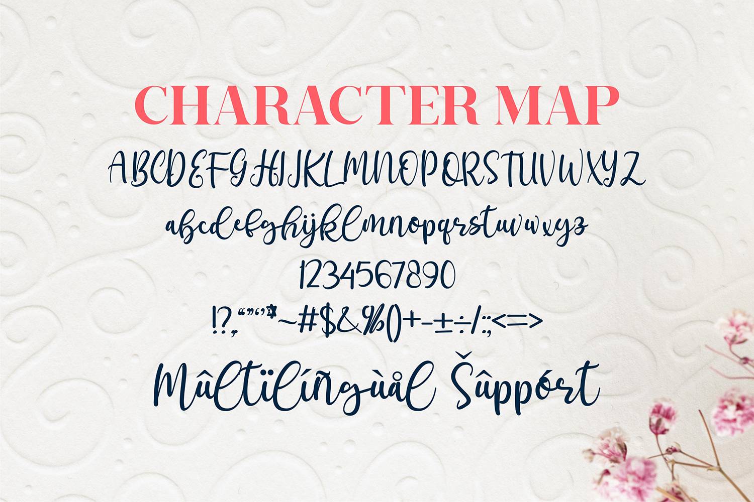 Andiani Font sample