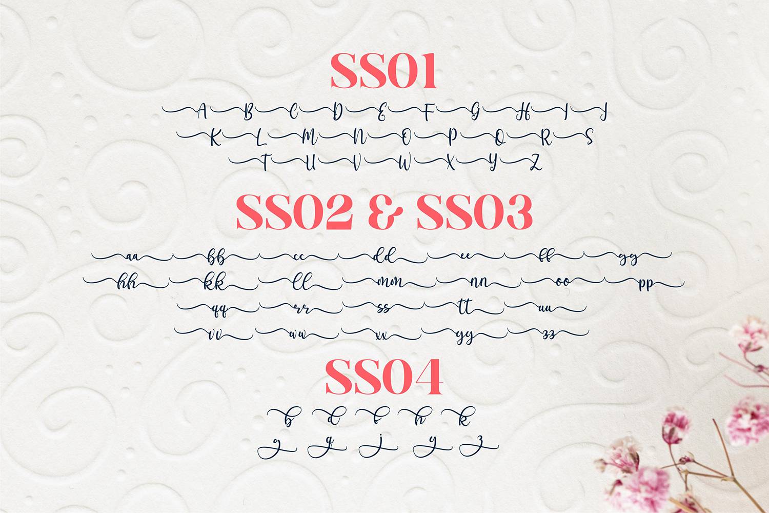 Andiani Font sample