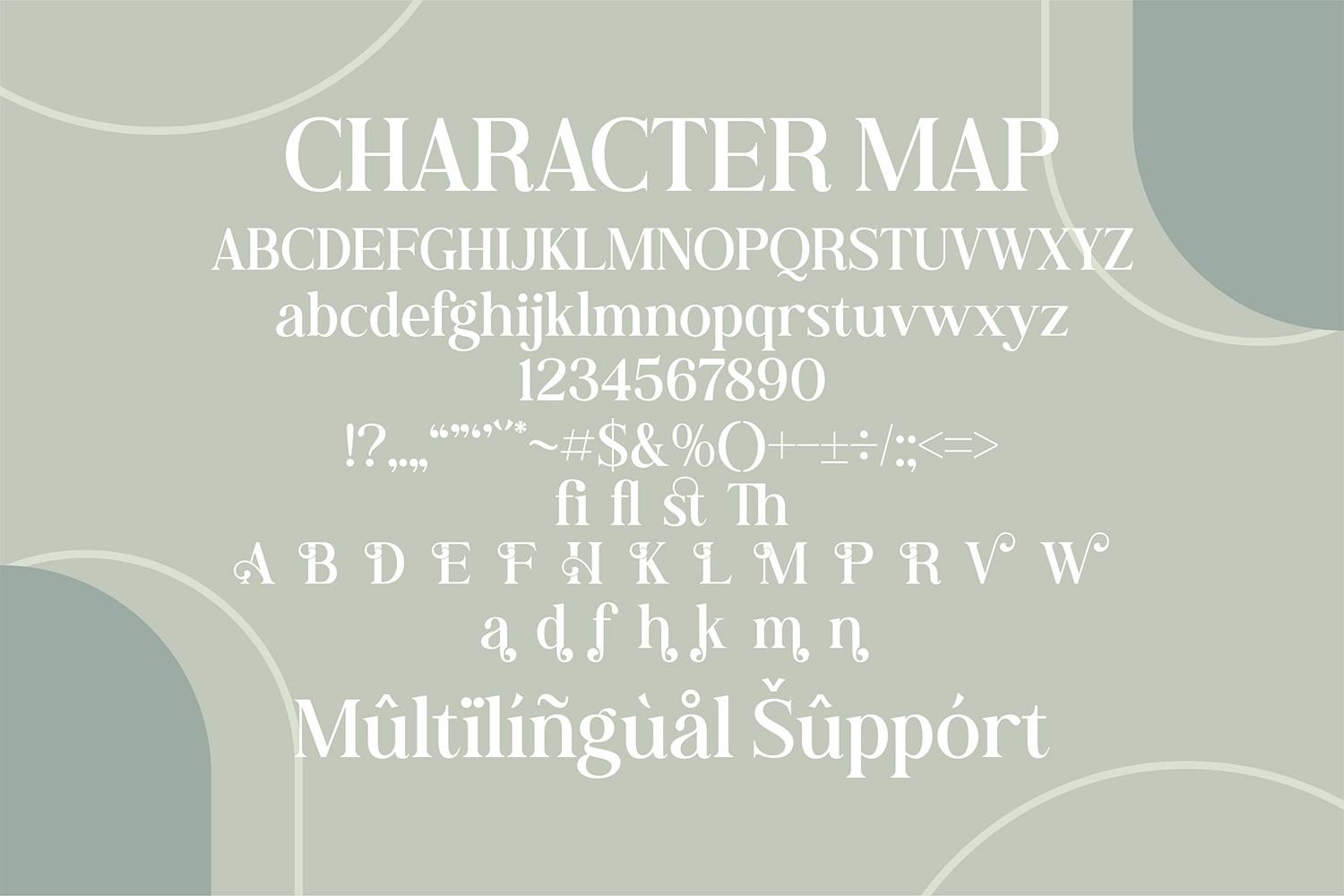 Andine Font sample