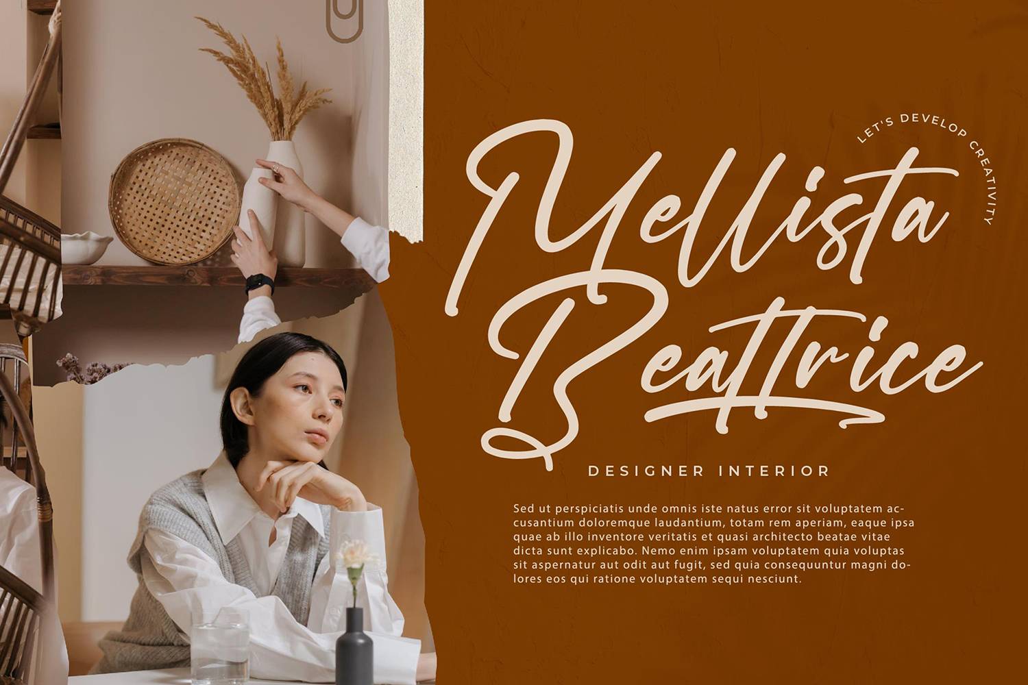 Andolamtte Font sample
