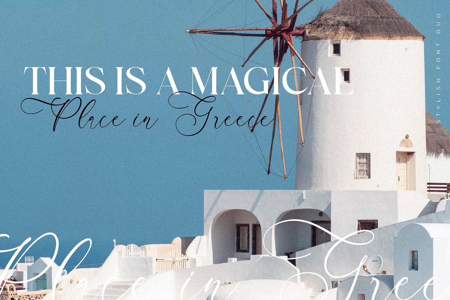 Andora Modern Font sample