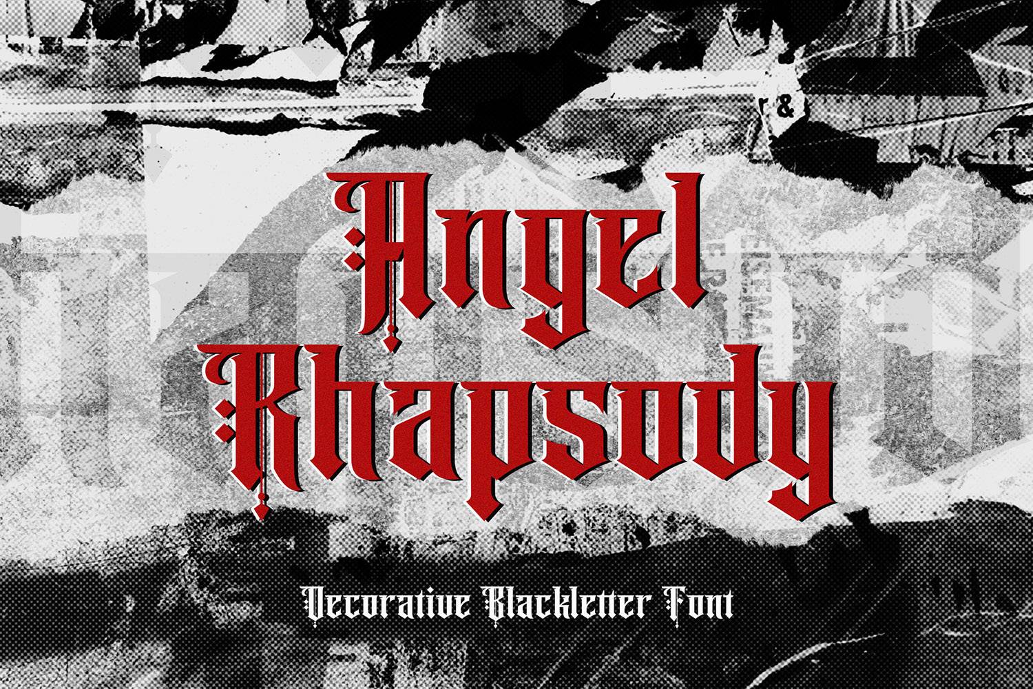 Angel Rhapsody Font sample